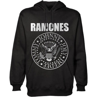 Ramones - Presidential Seal - Black Pullover Hoodie Ramones