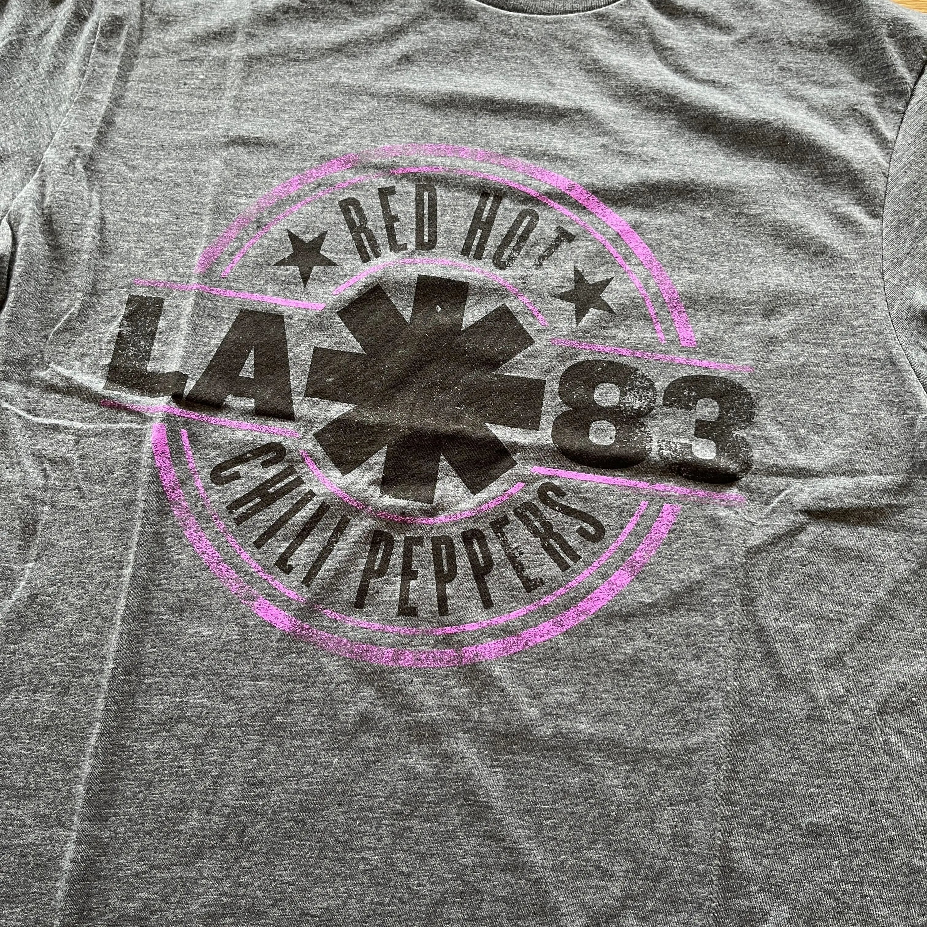 Official Red Hot Chili Peppers - LA 83 - Grey T-Shirt | Twisted NZ