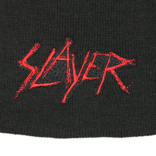 Slayer - Scratched Logo - Black Beanie Slayer