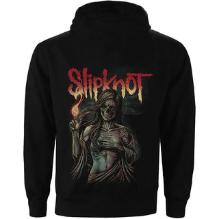 Slipknot - Burn Me Away - Black Zip-Up Hoodie Slipknot