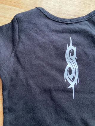 Slipknot - Star Logo (w/ Back Design) - Baby Black Onesie Slipknot