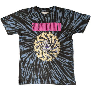 Soundgarden - Badmotorfinger - Tie Dye Blue T-Shirt Soundgarden
