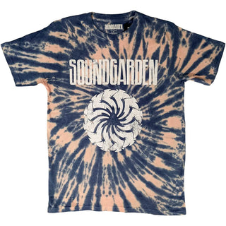 Soundgarden - Logo Swirl - Tie Dye Blue T-Shirt Soundgarden