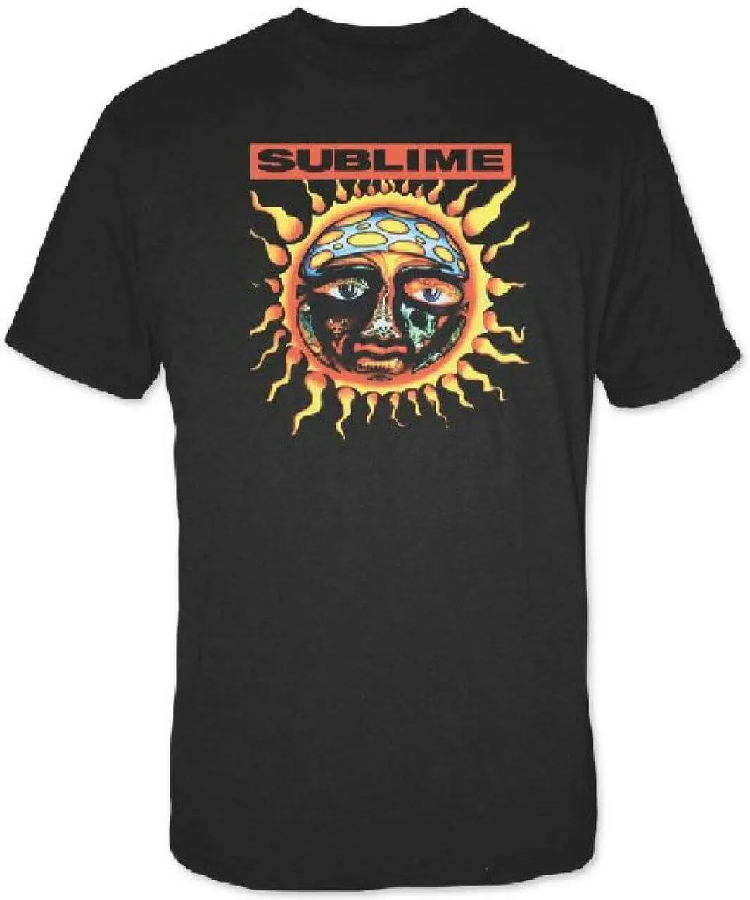 Official Sublime - Sun - Black T-Shirt | Twisted NZ – Twisted Thread