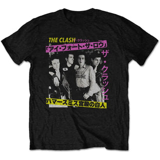The Clash - Kanji - Black T-Shirt The Clash