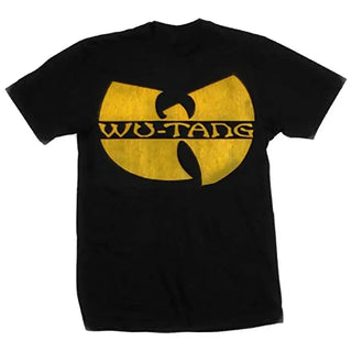 Wu-Tang Clan - Classic Logo (Distressed) - Black T-Shirt Wu-Tang Clan